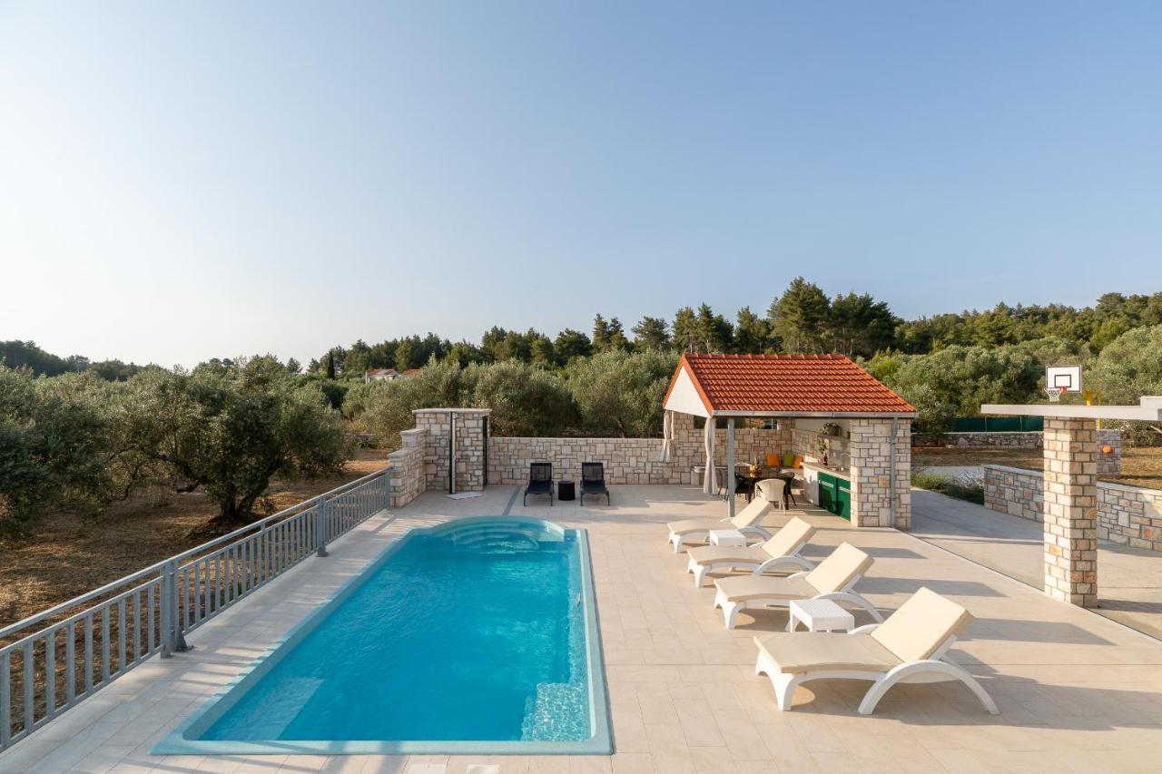 Villa Barbara - Olive Paradise, With Chlorine-Free Pool Vela Luka Exterior foto
